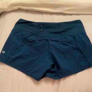 Lululemon teal shorts
